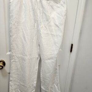 White linen plants Brand new large